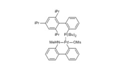 Methanesulfonato(2-di-t-butylphosphino-2’,4’,6’-tri-i-propyl-1,1’-biphenyl)(2’-methylamino-1,1’-biphenyl-2-yl)palladium(II) dichloromethane adduct, m