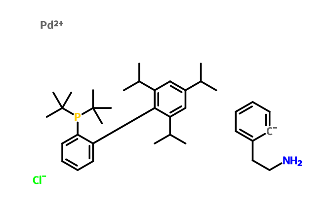 Chloro[2-(di-tert-butylphosphino)-2’,4’,6’-triisopropyl-1,1’-biphenyl][2-(2-aminoethyl)phenyl)]palladium(II)