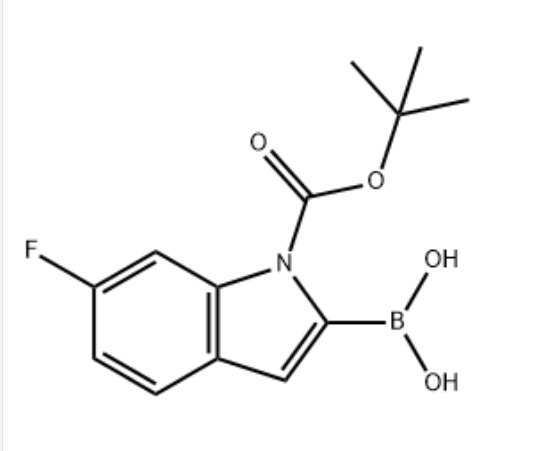 N-(Boc)-6-fluoroindole-2-boronic acid