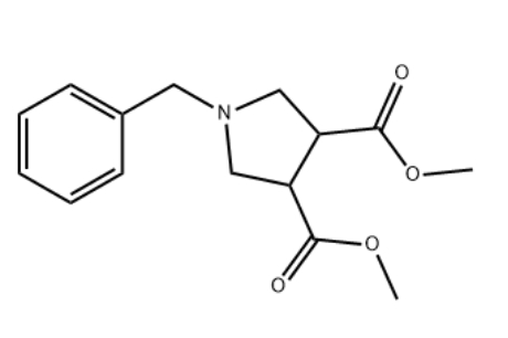 1-benzyl-pyrrolidine-3,4-dicarboxylic acid dimethyl ester