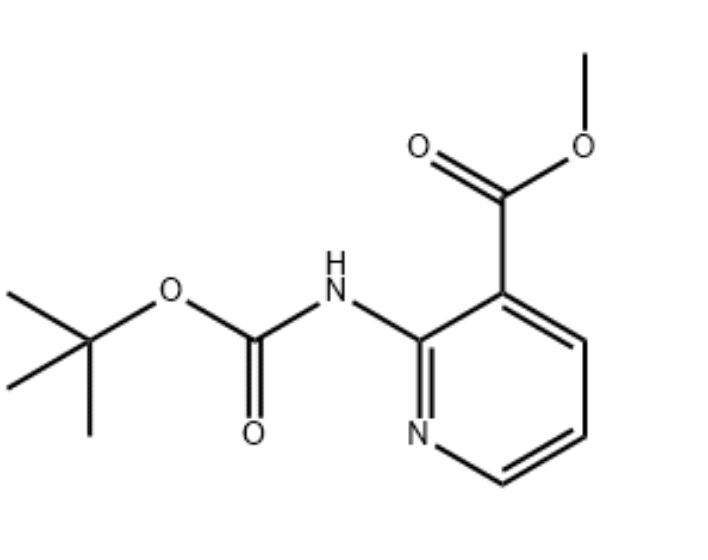 2-tert-butoxycarbonylamino-nicotinic acid methyl ester