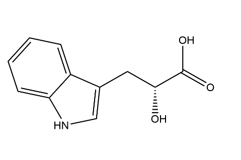 1H-Indole-3-propanoicacid,-alpha--hydroxy-,(-alpha-R)-(9CI)